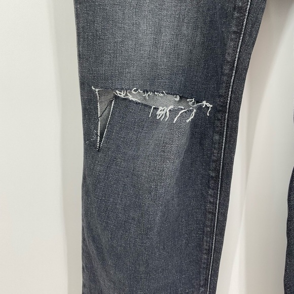 Hudson Jeans Holly High Rise Straight in Washed Black Size 33 NWT - Picture 4 of 10